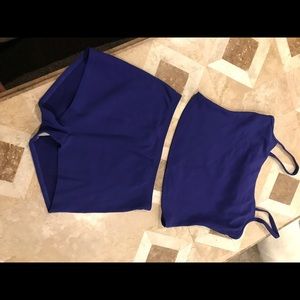 Vintage Lands End Swimsuit Set